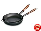 Staub 9 Inch Frying Pan, Black