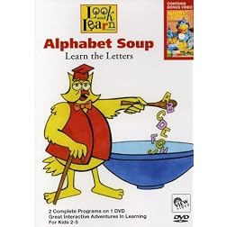 Look and Learn: Alphabet Soup - Lear the Letter