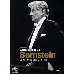 Bernstein: Brahms Symphonies nos. 2 & 4
