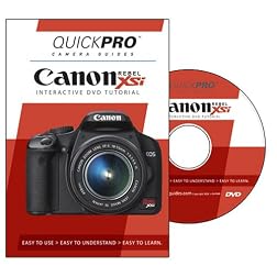 Canon Rebel XSi DVD by QuickPro Camera Guides [Interactive DVD]