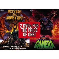 Destroy All Monsters / Gamera:  Guardian of the Universe (2-pack)