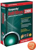 Kaspersky Anti-Virus 2009 (3 Postes, 1 An)