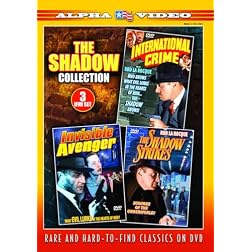 Shadow - The Shadow Collection (International Crime / Invisible Avenger / The Shadow Strikes) (3-DVD)