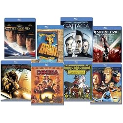 Blu-ray Starter Set  (Black Hawk Down / The Adventures of Baron Munchausen / Dogma / A Few Good Men / Gattaca / Life of Brian - Collector's Edition / Resident Evil: Apocalypse / The Fifth Element)