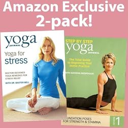 Yoga Journal's Yoga for Stress/Step by Step Vol. 1 (2 Pk)