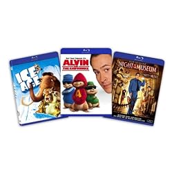 Blu-ray Kids and Family Bundle (Ice Age / Alvin and the Chipmunks /Night at the Museum) [Blu-ray]