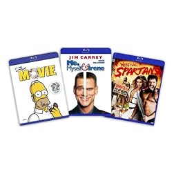 Blu-ray Comedy Bundle (Simpsons the Movie / Me, Myself and Irene / Meet the Spartans) [Blu-ray]