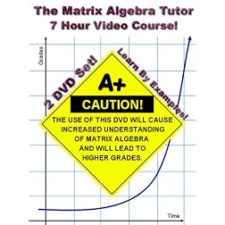 The Matrix Algebra Tutor - 7 Hour Course - 2 DVD Set (Linear Algebra)