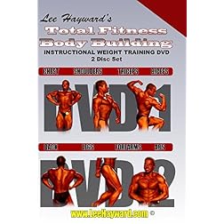 Lee Hayward's Total Fitness Body Building Instructional Weight Training DVD Series 2 Disc Set