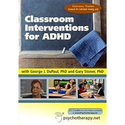 Classroom Interventions for ADHD (Individual Version)
