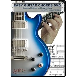 Easy Guitar Chords DVD Common Rhythms and Progressions