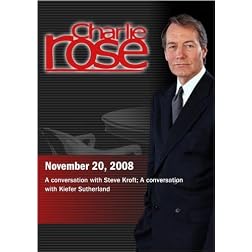 Charlie Rose - Steve Kroft / Kiefer Sutherland (November 20, 2008)