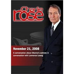 Charlie Rose - Jake Tapper / Lawrence Lessig (November 21, 2008)