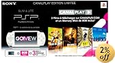 Console PSP + Memory Stick 8 Go + Offre VOD Canal Play 3 films