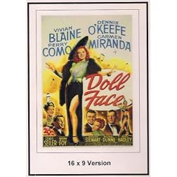 Doll Face 16x9 Widescreen TV