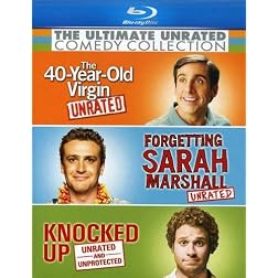 Ultimate Unrated Comedy Collection (Forgetting Sarah Marshall / Knocked Up / The 40-Year-Old Virgin) [Blu-ray]