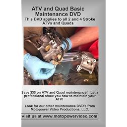 ATV and Quad Basic Maintenance DVD
