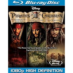 Pirates of the Caribbean Trilogy [Blu-ray]