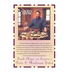 Cucina Amore: Lamb Chops with Enzino's Pesto & Mushroom Salad