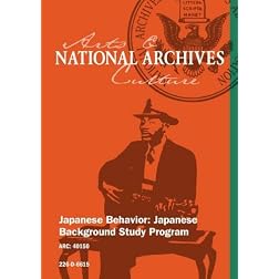Japanese Behavior: Japanese Background Study Program