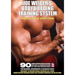 Joe Weider's Bodybuilding Training System 4 DVD Set