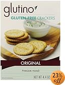 Glutino Gluten Free Original Crackers, 4.4 Ounce Boxes (Pack of 6)