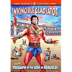 Gladiator Double Feature: Invincible Gladiator (1962) / Triumph of the Son of Hercules (1961)