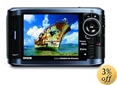 Epson P-6000 80GB Multimedia Storage Drive, Photo Viewer and Audio-Video Player w/ 4-Inch LCD