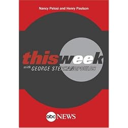 ABC News This Week Nancy Pelosi and Henry Paulson