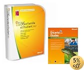 Office Famille & Etudiant 2007 (3 Postes) + Encarta 2008
