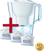 Brita 016944 Aluna Starterpaket, 3 Kartuschen kaufen mit Wasserfilter gratis