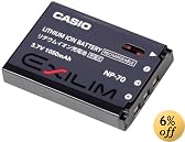 Casio Exilim ND-70 Battery for the EX-Z150 and EX-Z250 Casio Digital Cameras