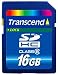 Transcend 16 GB SDHC SD Class 6 Flash Memory Card TS16GSDHC6E [Amazon Frustration-Free Packaging]