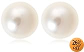14k Yellow Gold 5.75-6mm Freshwater Cultured Pearl Stud Earrings
