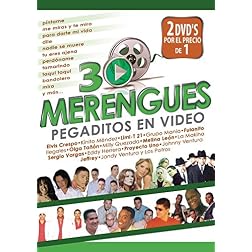 30 Merengues Pegaditos en Video