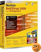 Norton Antivirus premier 2009 + Norton Ghost (3 Postes / 1 An)