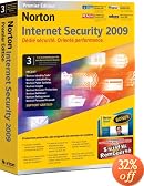 Norton Internet Security Premier 2009 + Norton Ghost 12  (3 Postes / 1 An)