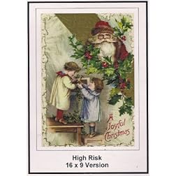 High Risk:16x9 Widescreen TV: Greeting Card: Merry Christmas