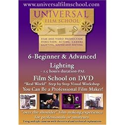 6-Beginner & Advanced Film Lighting-Film School on DVD(PAL)