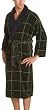 Nautica Men's Terry Velour Plaid Shawl Collar Robe With Free Neck Cushion for $44.99 (44% off)