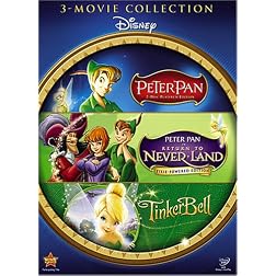 Peter Pan and Tinker Bell 3-DVD Gift Set