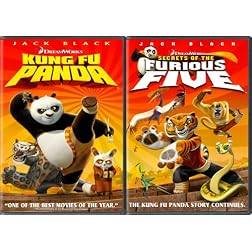 Kung Fu Panda Two - Pack (Kung Fu Panda Full Screen Edition + Secrets of the Furious Five Widescreen)