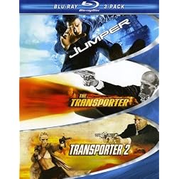 Action Blu-ray 3-Pack (Jumper / Transporter / Transporter 2) [Blu-ray]