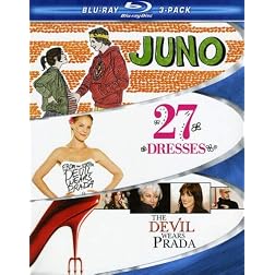 Chick Flick Blu-ray 3-Pack (Juno / 27 Dresses / The Devil Wears Prada) [Blu-ray]