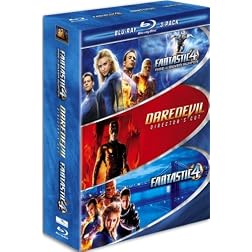 Marvel Blu-ray 3-Pack (Fantastic Four / Fantastic Four - Rise of the Silver Surfer / Daredevil) [Blu-ray]