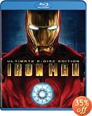 Iron Man (Ultimate Two-Disc Edition + BD Live) [Blu-ray]