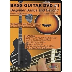 Bass Guitar DVD #1: Beginner Bassics and Beyond