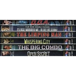 Film Noir Murder & Blackmail Collection, Volume 1 (Please Murder Me / A Life At Stake / Big Combo / D.O.A. / Limping Man / Open Secret / Whispering City) (6-DVD)