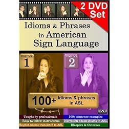 Idioms & Phrases in American Sign Language, Volumes 1-2 Set