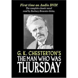 The Man Who Was Thursday, by G.K. Chesterton [DVD Audio / Audiobook]